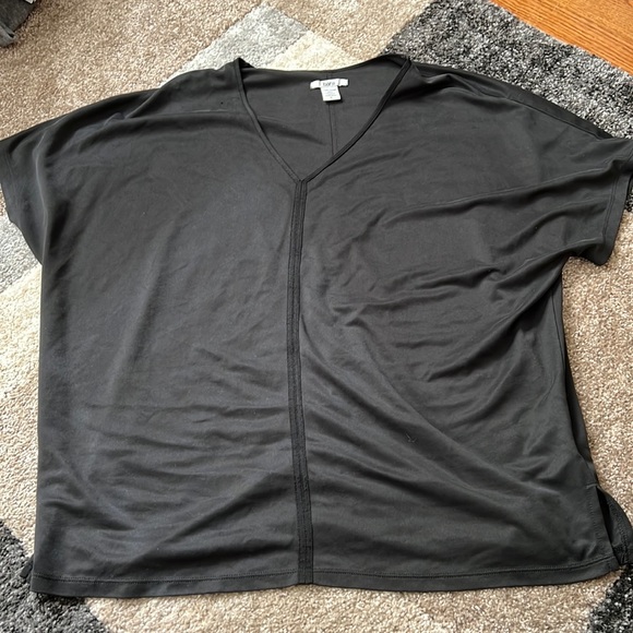 Bar III Tops - Bar III black top, size L